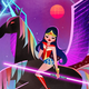 Illustration for article titled Behold: Wonder Woman With a Lightsaber on a Two-Headed Unicorn